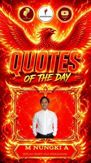 QUOTES OF THE DAY: After hardship comes ease