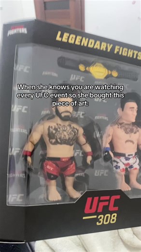 Best gift (yes I’m Holloway fan) @M♥︎ #ufc #gf #foryoupagе