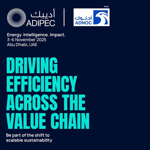 The future of energy lies in systems that are not only lower-carbon, but smarter, faster and more efficient. At ADIPEC 2025, discover how the world’s energy leaders are unlocking efficiencies across the value chain – from production and processing to distribution and end-use. Explore practical innovations that scale sustainability and drive measurable impact across industries. This is where the shift from ambition to action takes place. Register as a visitor at http://bit.ly/4mKHo5o #ADIPEC #ADN