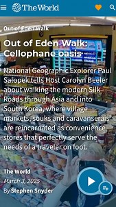 🔈 Sound on 🔈 From @pritheworld: “National Geographic Explorer Paul Salopek started his Out of Eden Walk in 2013. It’s an epic trek tracing tens of thousands of years of human history. He’s in the footsteps of the first hunter-gatherers, the first farmers, then explorers and traders, and has walked 14,000 miles so far. When you’re walking everywhere, your fuel is food. Salopek doesn’t hunt or gather his food like our ancestors did, and in South Korea, he’s been stopping at what he describes as 