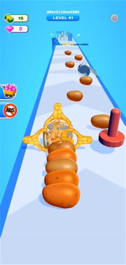 🍟खेल potato Rush Stage-41 Android Game strategy video #shorts #gameplay #खेल ‪@marblerun-asmr‬