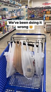 56K views · 21 reactions | Grocery cart tip Wes & Alison share a helpful shopping organization tutorial tip. This original video was produced by Wes and Alison. | Mister Odd and Miss Tree | Facebook