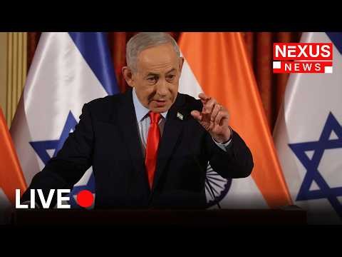 LIVE: Netanyahu Holds Press Conference in Jerusalem Amid War With Iran