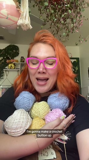 I know i have issues with starting new projects but ive been planning this one for AWHILE #crafts #crochetersoftiktok #crocheting #crochet #notatutorial