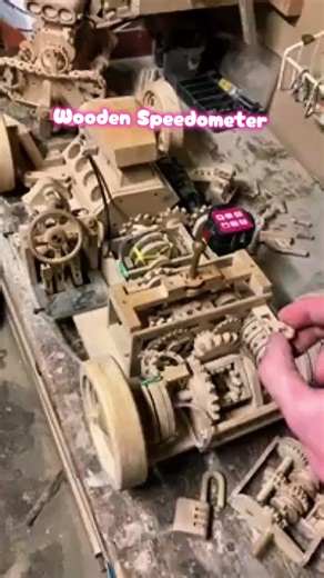 Creating a Wooden Speedometer Using Flyball Governor Mechanism