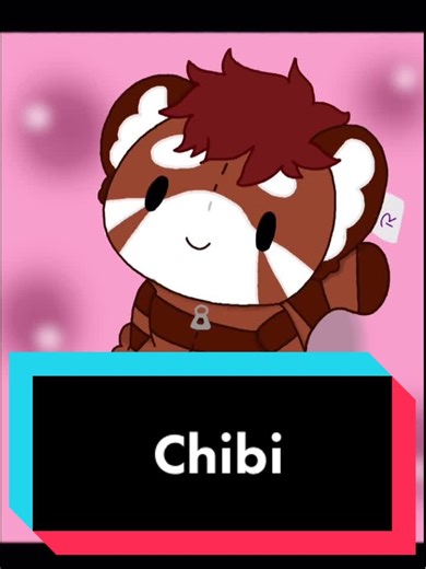 Chibi fren, Remi #furry #furryart #art #fyp #speedpaint #redpanda #foryoupage #oldart #refsheet #chibi