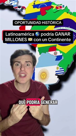 América Latina 🌎 tiene una oportunidad histórica y es que podría generar miles de millones de dólares con un continente que quiere comprar productos latinos en invertir en la región: Europa 🇪🇺 #politica #economia #latinoamerica #dinero #europa