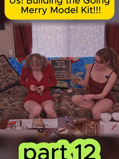 Hey guys!!! In today's video we build the rest of the Going Merry!!!!!! She is an absolute beast and this whole model kit was so so fun to build :DDD We hope these videos inspire you all to watch One Piece and if not build some model kits lol also We edited this video a little bit more this time so we hope you all enjoy :)