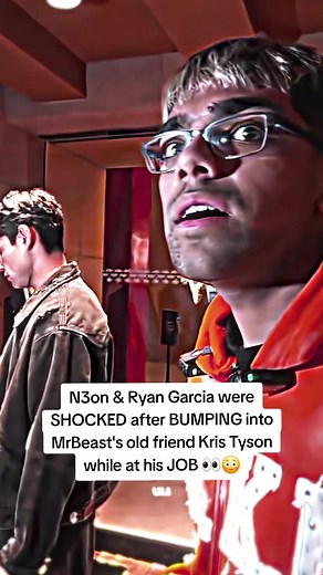 N3on and Ryan Garcia Meet MrBeast's Friend Kris Tyson