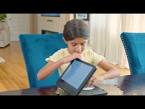 GPX 10" Tablet Portable DVD Player Combo with Case H...