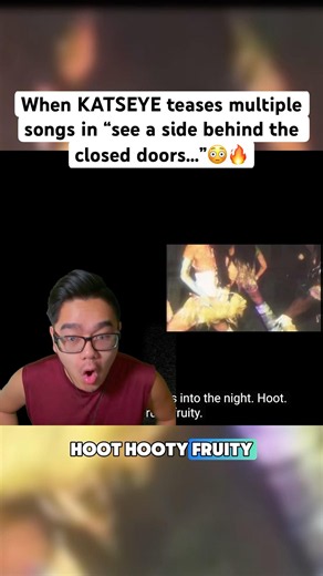 POV: you react to KATSEYE teasing multiple songs in “see a side behind the closed doors…”