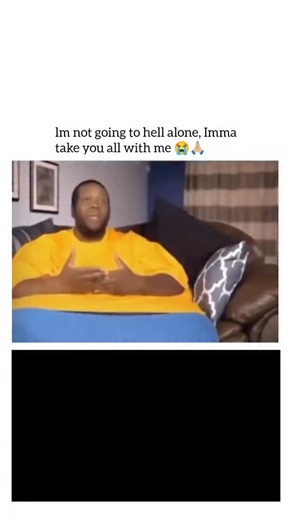 the laugh spot on Instagram: "The video clip is taken from the reality show My 600-lb Life on TLC. The Scene: A man, who is trying to lose weight, is being taken into a room by a nurse to be weighed for the first time in ten years. His Attitude: He expresses excitement to know his starting weight, even though he knows the number will be high. He states, "I'm excited to know where my starting weight is because in my mind, I'll never be this big again." The Conflict: Due to his size, he has diffic