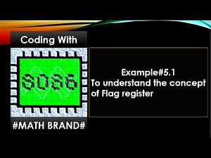 Microprocessor & Microcontroller | Chapter#05 | Example#5.1 | Assembly language | Emu8086
