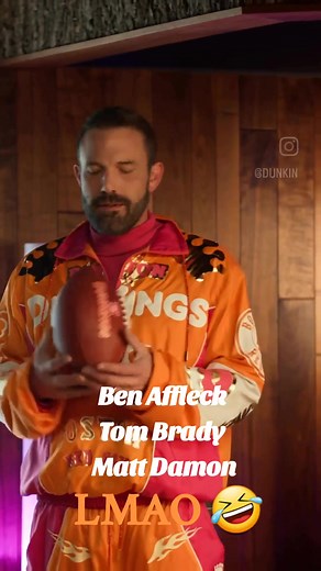 Ben Affleck & Tom Brady in Hilarious Dunkin' Commercial