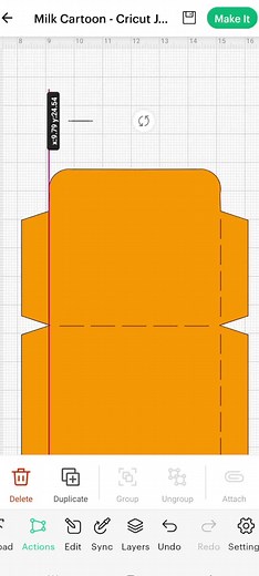 Cricut Joy Milk Carton Box Design Tutorial