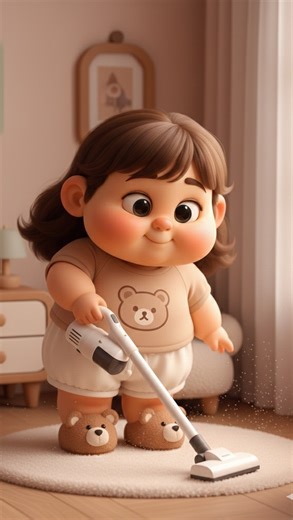 ‎لـوپـی | بـلاگـر کـارتـونـی‎ on Instagram‎: "اینم از روز تعطیل لوپی😂 @loopi.cute @loopi.cute #asmr #ai #animation"‎