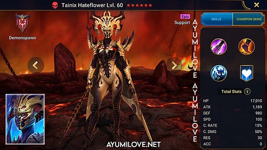 Tainix Hateflower | Raid Shadow Legends - AyumiLove