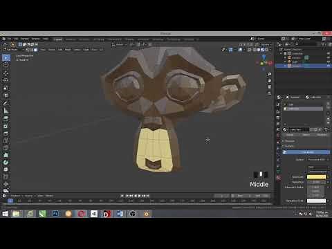 Dar color objetos Blender 2.8