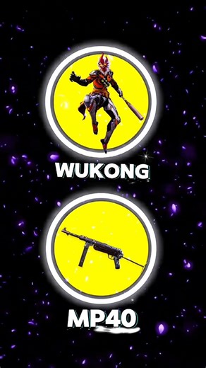 Wukong character combo🤫 mp40 character combo 🤯 ff tips and tricks 🤫 #freefire