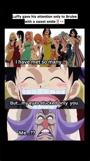 Luffy Met So Many… But Chose HER?! 💀 #onepiece