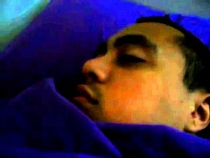 Loud annoying sleep groan