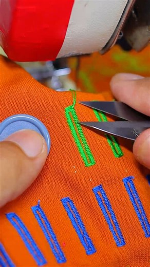 Seniman Kain | Buttonhole Sewing Using Pure Mechanical Control. This video highlights the beauty of mechanical sewing. Watch how buttonholes are created... | Instagram