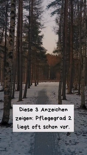 Ambulanter Pflegedienst on Instagram: "Hier drei beispielhafte Anzeichen, die zeigen, dass Pflegegrad 2 vorliegt: Das erste Anzeichen: tägliche Hilfe beim Aufstehen oder Zubettgehen. Wenn Unterstützung regelmäßig nötig ist, weil Kraft fehlt oder Unsicherheit besteht, ist das keine bloße Gewohnheit. Es zeigt einen realen Unterstützungsbedarf – und auch das wird bei der Einstufung berücksichtigt. Viele helfen hier ganz selbstverständlich, ohne es als Pflege wahrzunehmen. Was noch häufiger übersehe