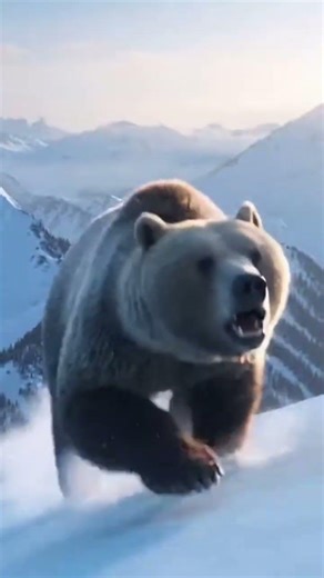 Snow Leopard Attack Fails on Steep Mountain Cliffs | Wildimpact #wildlife #nature #animalbehavior