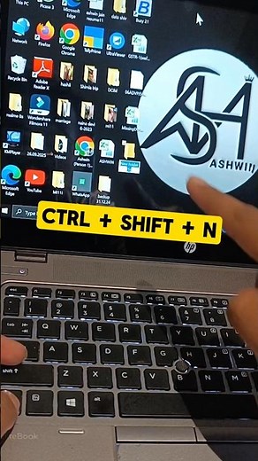 Shortcut key to create folder in computer #shorts #computer.