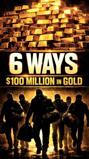 $100 Million in Gold Was Stolen.