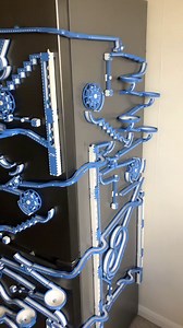 A modular and magnetic marble run I designed