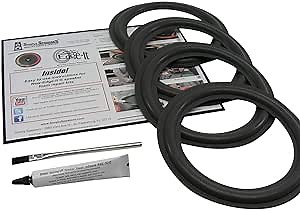 Infinity RS 4, RS4b, Beta 50, WTLC, 8 Inch Foam Speaker Repair Kit FSK-8-4 (4 Pack)