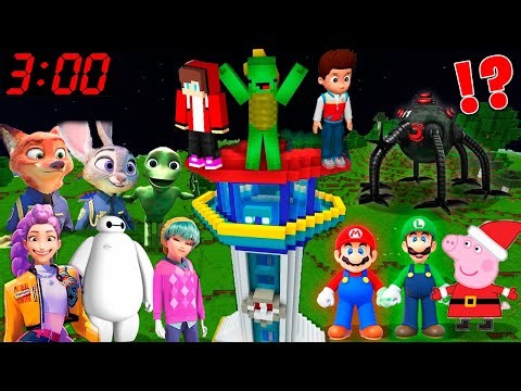 JUDY and Nick Wilde Zootopia 2 and Rumi vs Security House in Minecraft ! JJ and Mikey Maizen