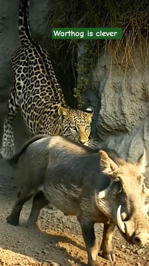 “Lightning-Speed Cheetah Hunts a Warthog | Intense Wildlife Chase in the African Savanna