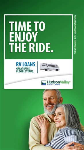 Dreaming of that RV? Let’s make it happen — get pre-approved for a loan today. | Hudson Valley Credit Union