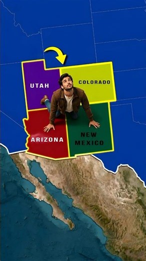 You Can Stand in 4 States at Once—Here's How! 🤯