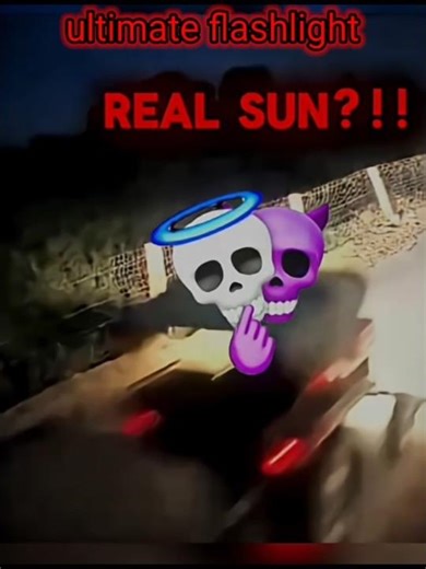 crazy flashlight 🔦 😱