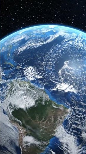 The calmest view in existence — Earth, floating alone. 🌍