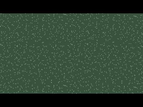 Dots Spread on Green Background Animation | Green Screen