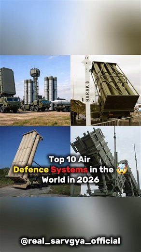 What are the most powerful air defense systems in 2026? 🤯😮 #shorts