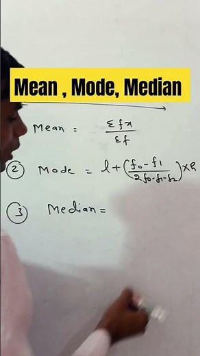 Mean Median Model |Mean Median Mode Class 10| Formula Of Mean Median Mode | Maths Daily Live | Vikas