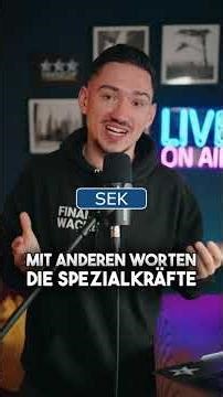 GSG9 vs SEK: who does what?