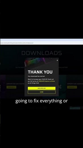 Corsairs ICUE to the rescue to fix RGB issues?