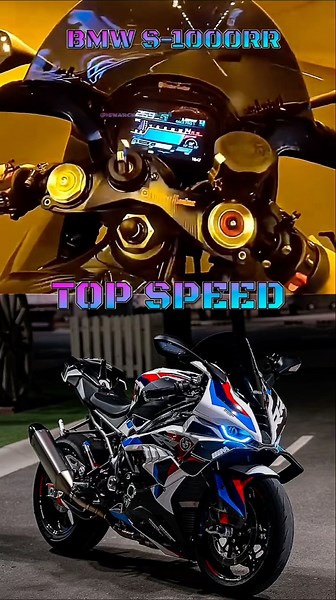 BMW S1000RR Top Speed 299+ km/h 🚀💨 | Fastest Superbike #shorts