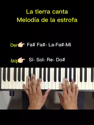 La tierra canta- Melodía de la estrofa #pianoworship #pianotutorial #latierracantabarak #pianofacil
