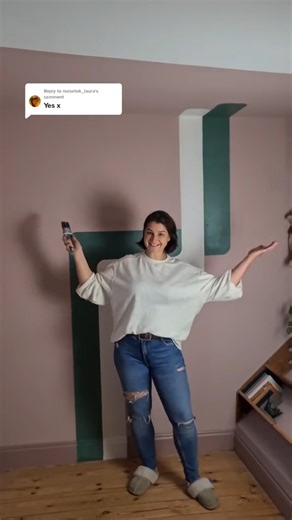 How to paint an accent wall! 🖌️🎨 Follow along to see DIY and home reno progress! . . . . . . . . #diyhome #diy #diyhomedecor #diyprojects #diyproject #diydecor #diyvideo #easydiy #diyhomeprojects #instadiy #diyer #diyfun #paintingtips #projectoftheday #doityourself #diyinspiration #diytutorial #homediy #glosspaint #diyblogger #homerenovation #renovation #homedesign #womenwhodiy #beginnerdiy #paintinghacks #diytipsandtricks #homediyhacks #girlswhousepowertools #femalediyers | DIY With Emma