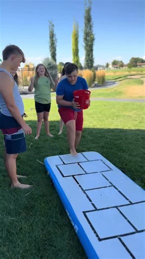 Extreme Hopscotch! #reels #reelsintagram #challenge #hopscotch | Shot of the Yeagers