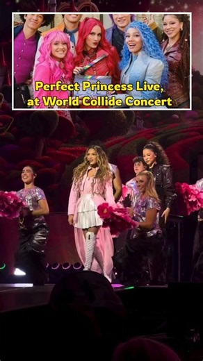 Perfect Princess Live at "World Collide" Concert. From Descendants Wicked Wonderland. #descendants