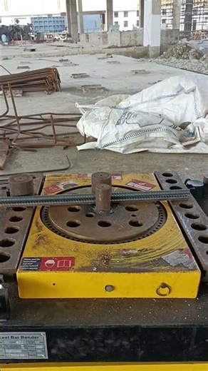 Steel Bending 😲🤔👍 #steelbending #steelbars