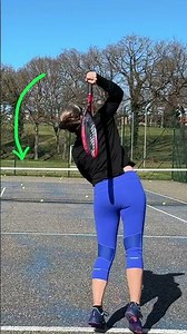 #tennis The Racket drop on the serve